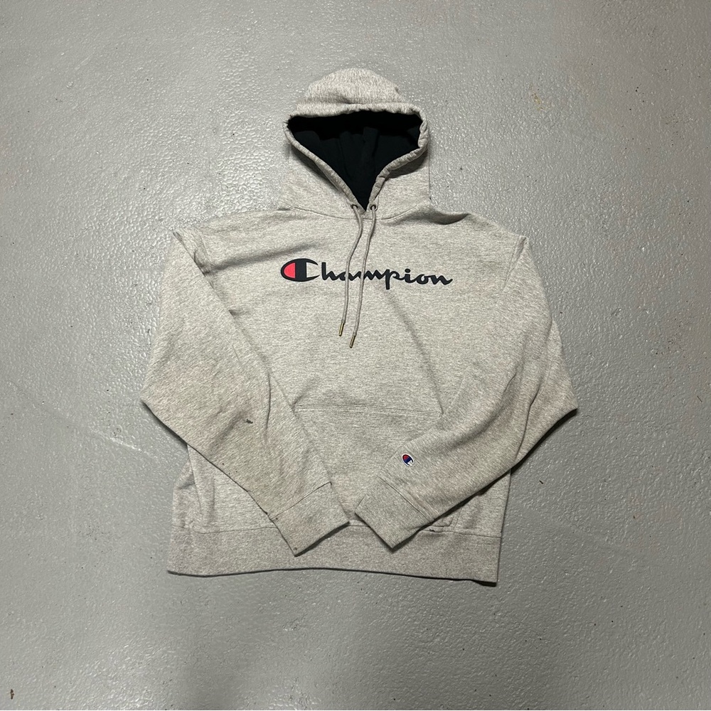 Champion Light Gray Men's Hoodie